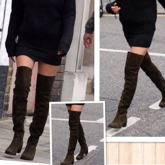 prada thigh high boots